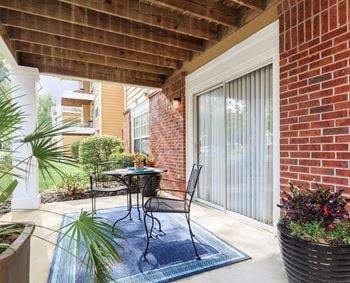 Private balcony